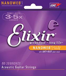 Actual product image Gore Wear Elixir 11102 Bronze M Nano 013/056 (1 x, Guitar, 0.01")