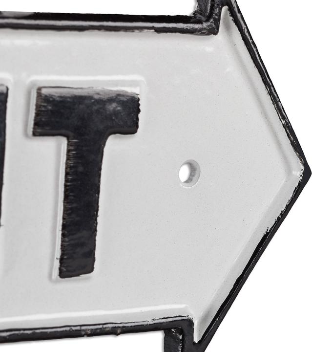 Actual product image Relaxdays Exit Sign Arrow
