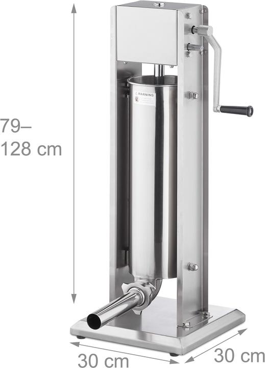 Image du produit Relaxdays Machine à saussices