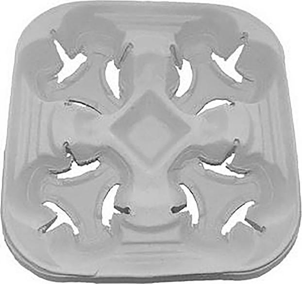Actual product image Huhtamaki Trays "To Go" for cups (220 x)