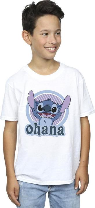 Immagine prodotto Disney Lilo And Stitch Ohana Circle Maglietta Ragazzi (128)