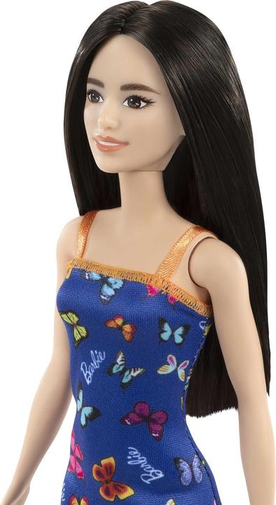 Actual product image Barbie Chic doll in butterfly dress blue