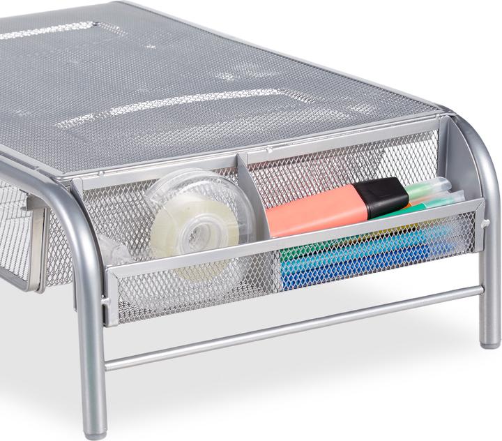 Immagine prodotto Relaxdays Supporto per monitor con cassetto