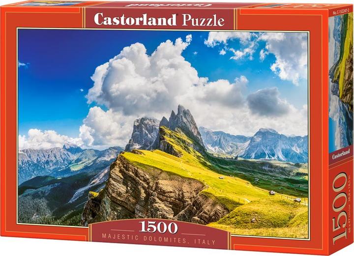 Immagine prodotto Castorland Puzzle 1500 pezzi Maestose Dolomiti, Italia (1500 pezzi)