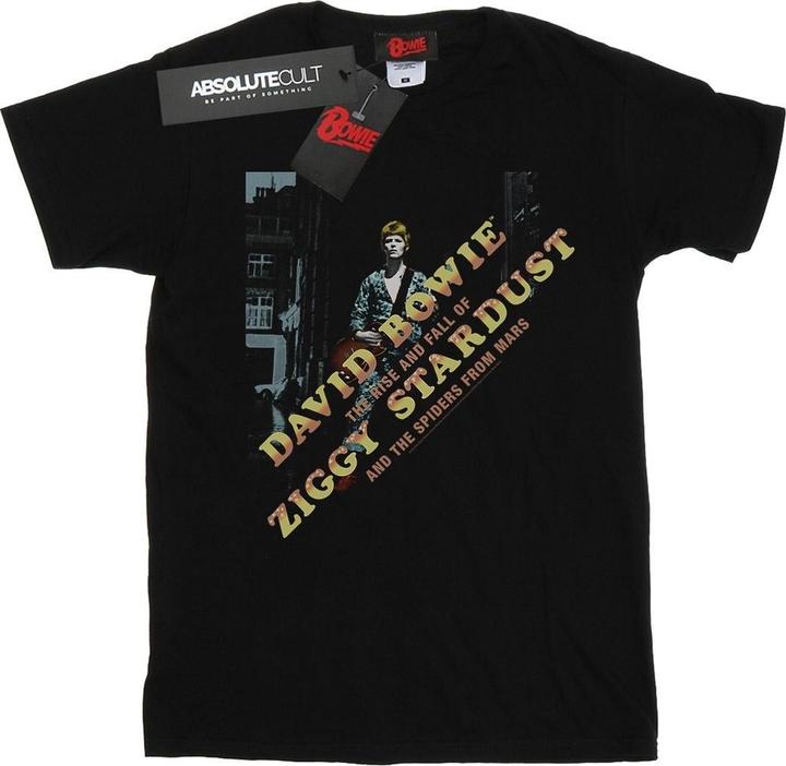 David Bowie Ziggy Diagonal TShirt (XXL)