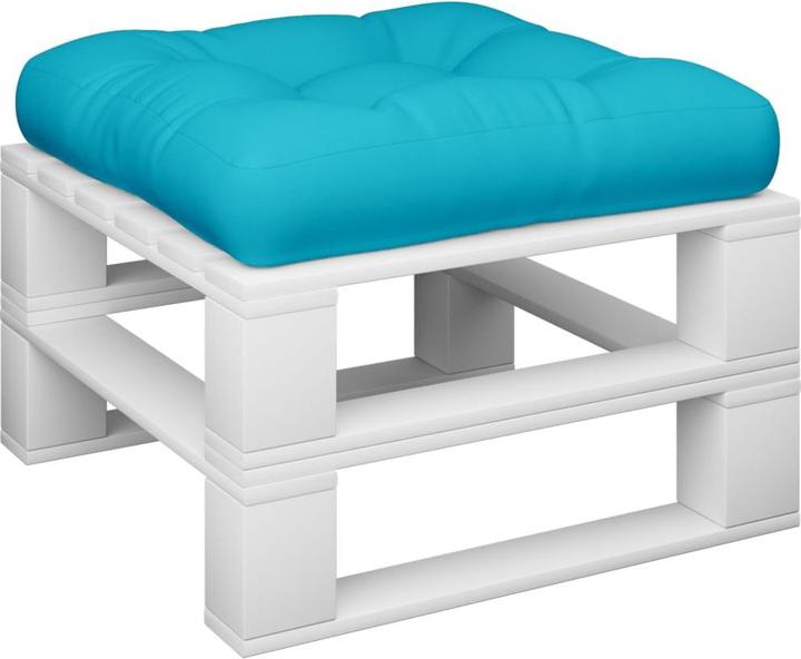 Produktbild Diverse Hardware Palettenkissen Türkis 60x61,5x10 cm Oxford-Gewebe (60 x 10 x 61.5 cm)