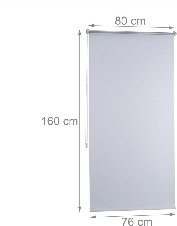 Produktbild Relaxdays Verdunklungsrollo (80 x 3.5 x 160 cm)