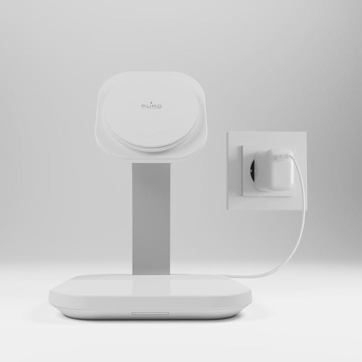 Image du produit SBS Puro Station de charge magnétique sans fil à induction 2in1 Wireless Charging + A (30 W)