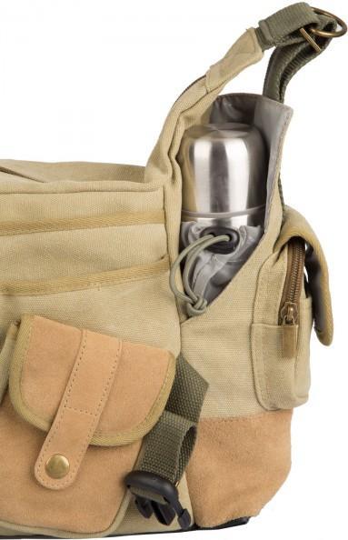 Produktbild Kalahari KAPAKO K-32 Fototasche, canvas khaki (Kamera Schultertasche)