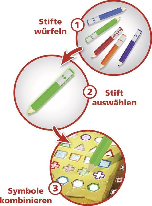 Image du produit Amigo Pick a Pen : Jeu de cube Trésorerie (Allemand)