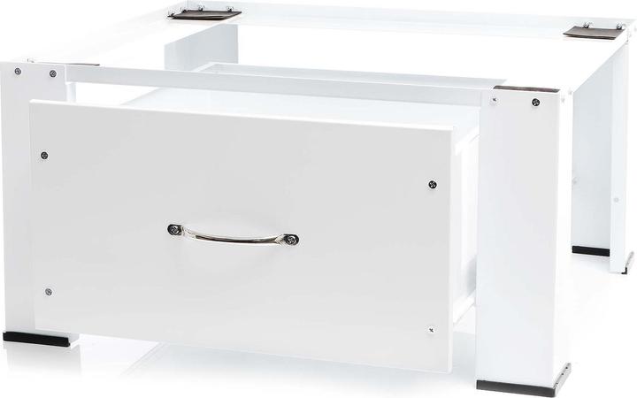 Immagine prodotto Wiltec Sottotelaio per lavatrice con cassetto estraibile Base piedistallo per lavatrice fino a 150 kg