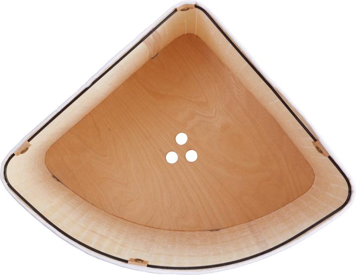 Actual product image Relaxdays Corner Hamper (60 l)