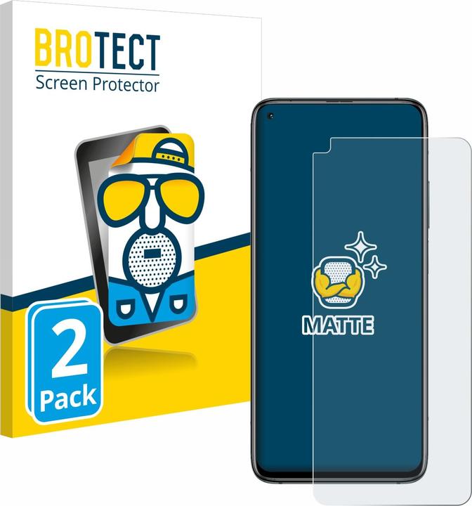 Produktbild BROTECT Entspiegelungs-Schutzfolie Displayschutz Matt (2 Stück, Xiaomi Mi 10T Pro 5G)