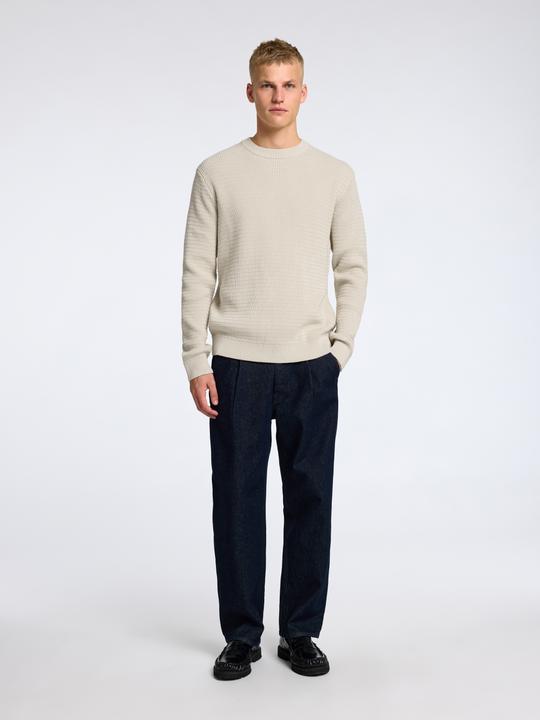 Image du produit Selected Homme Slhtheo Ls Knit Structure Crew Neck (L)