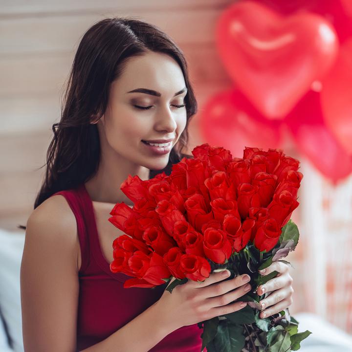 Image du produit Relaxdays Roses artificielles (26 cm)