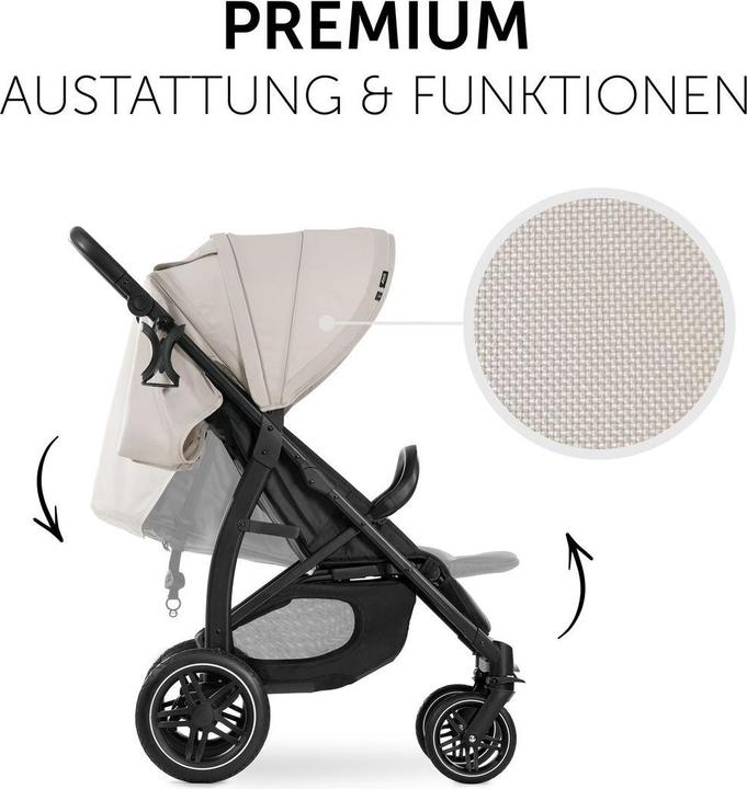 Image du produit Hauck Buggys & Sportwagen Buggy Rapid 4D (bis 25 kg) - XL Verdeck &