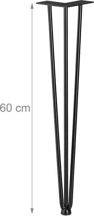 Produktbild Relaxdays Hairpin Tischbein 4er Set
