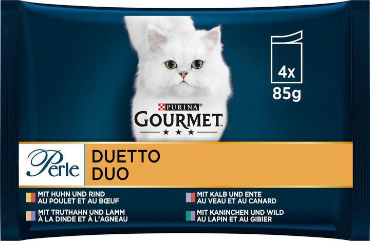 Gourmet Perle Dütto di Carne (Adult, 4 Stk., 85 g)