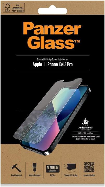 Produktbild PanzerGlass Standard Fit (1 Stück, Apple iPhone 13)