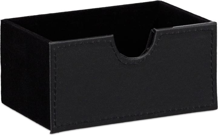 Actual product image Relaxdays Desk Organiser Faux Leather