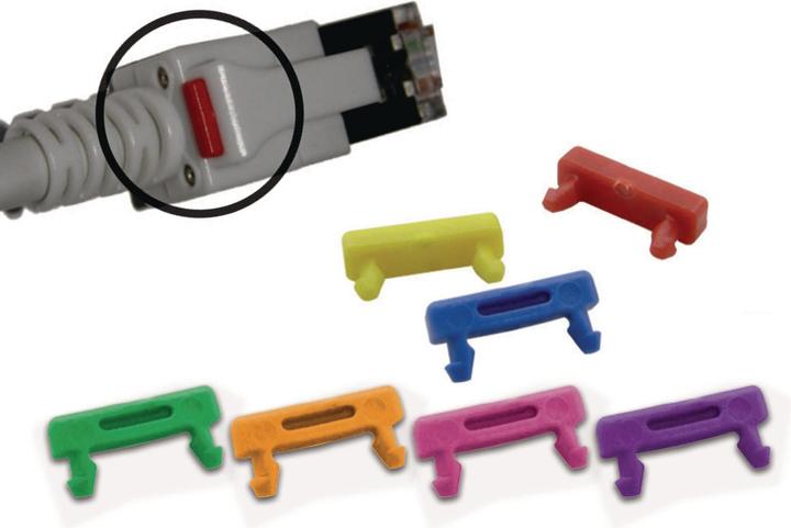 Immagine prodotto Wirewin Clip colore cavo patch LED: blu (Accessori per cavi)