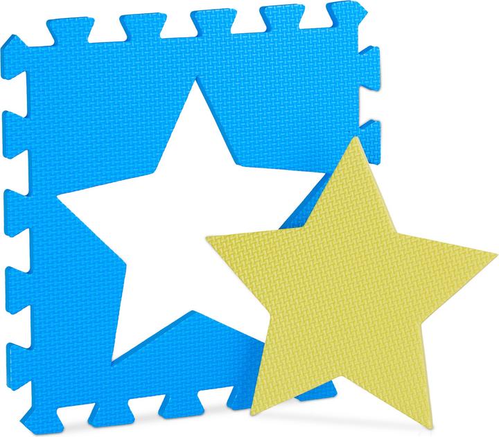 Actual product image Relaxdays Puzzle mat stars (32 x 32 x 1 cm)