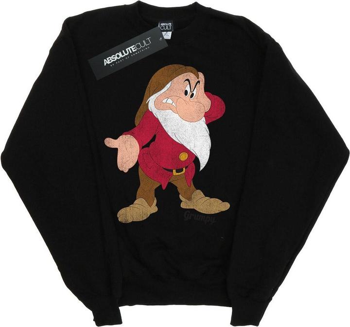 Disney Snow White And The Seven Dwarves Classic Grumpy Felpa Ragazzi