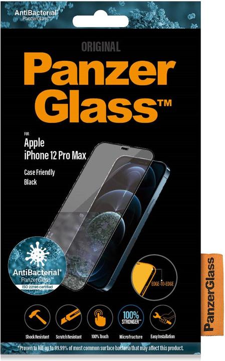 Produktbild PanzerGlass Edge-to-Edge (1 Stück, Apple iPhone 12 Pro Max)