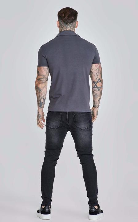 Produktbild Siksilk T-Shirt Smart Revere Polo - Muscle Fit (XL)