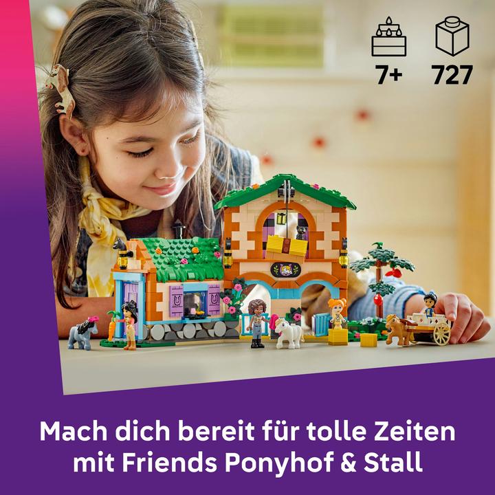 Produktbild LEGO Ponyhof & Stall (42654, LEGO Friends)
