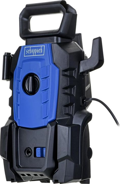 Produktbild Scheppach Hochdruckreiniger 1400W, 110 bar inkl. Quick-Connect-System & Zubehör (Netzbetrieb)