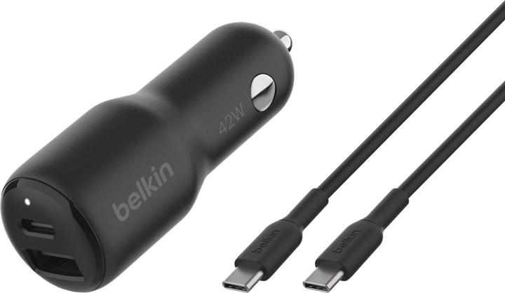 Actual product image Belkin 42w - 30w USB-C 12w USB-A Car Charger