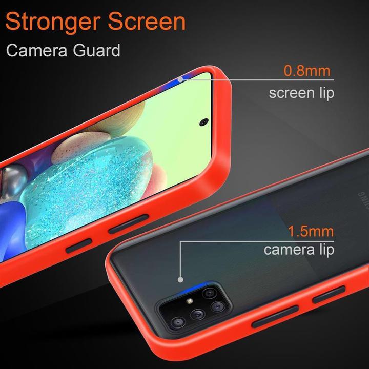 Productafbeelding Cadorabo Hybride matte hoes (Samsung Galaxy A71)