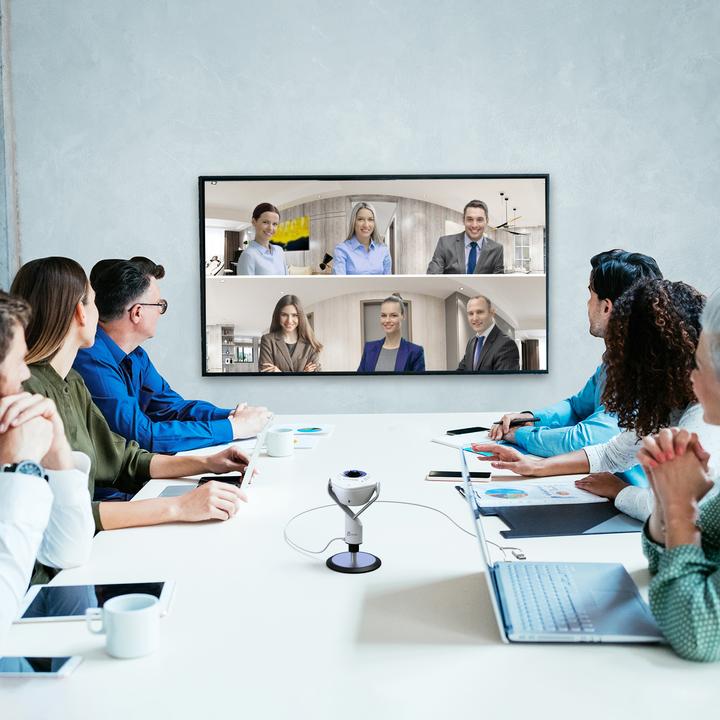 Produktbild j5Create JVU368-N 360°-AI-gesteuerte-Webcam mit Freisprecheinrichtung (2.10 Mpx)