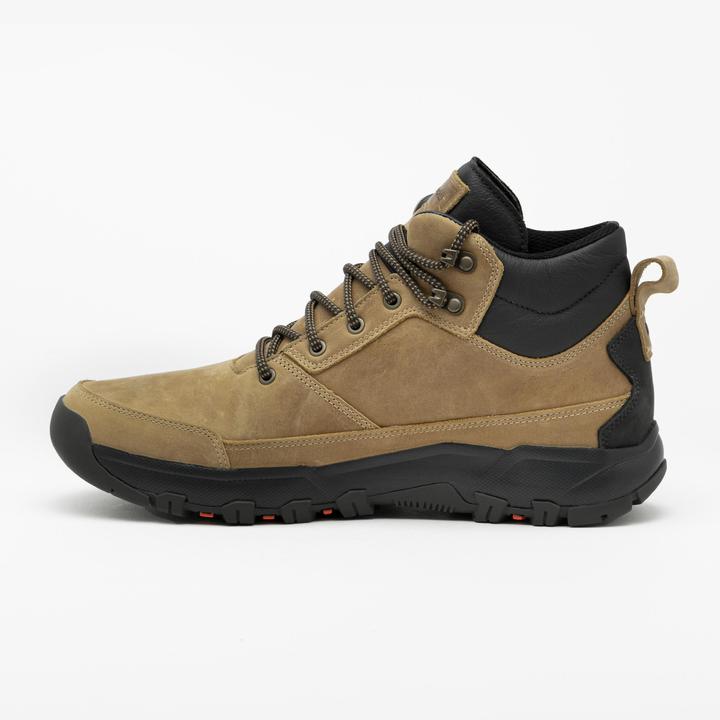 Image du produit Quechua Chaussures de randonnée en cuir étanches pour hommes - NH500 mi-haute beige (40)