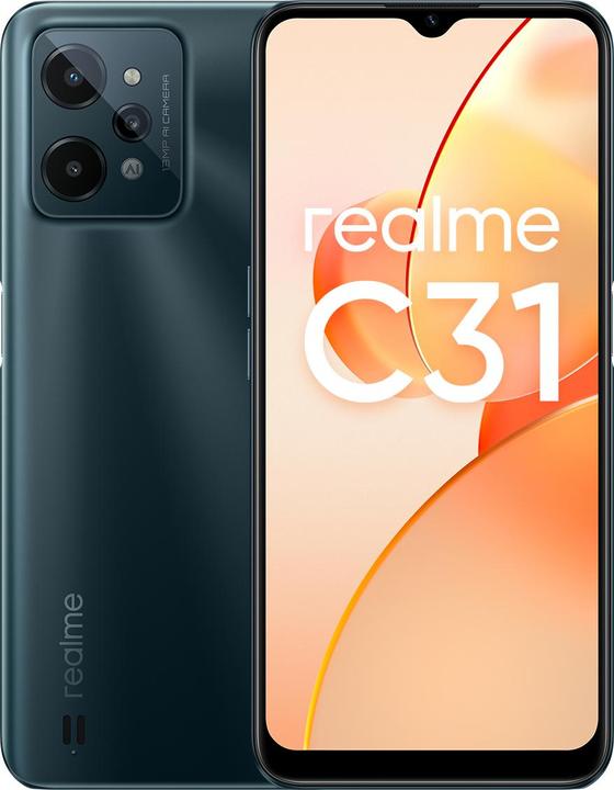 Actual product image realme C31 (64 GB, Dark Green, 6.50", Dual SIM, 50 Mpx, 4G)