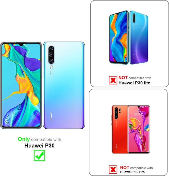 Immagine prodotto Cadorabo Copertina del libro con stampa (Huawei P30)