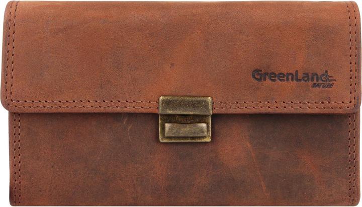 Greenland Nature Montenegro Kellnerbörse Geldbörse RFID Leder 16,5 cm