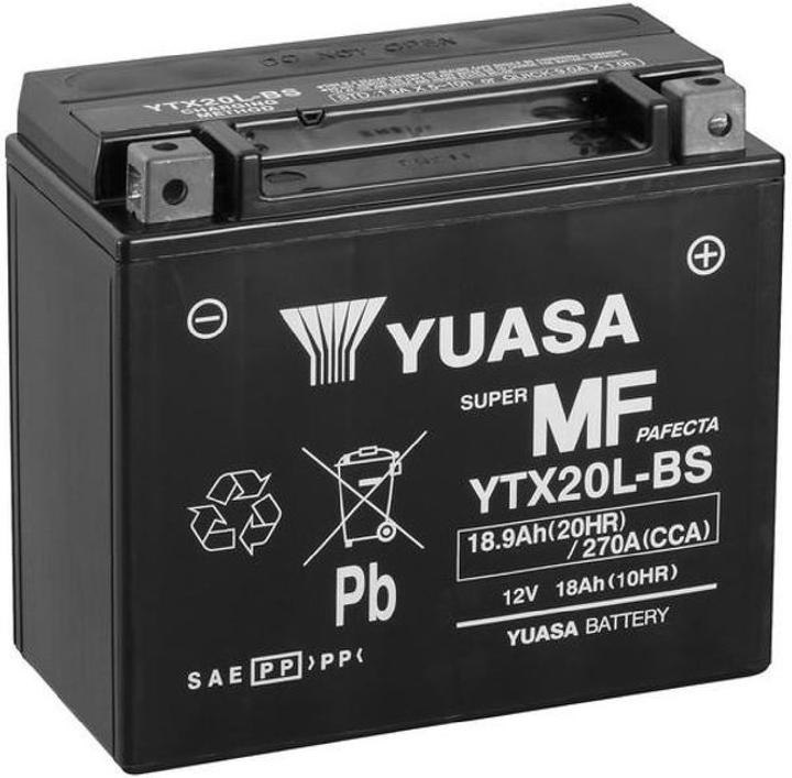 Actual product image Yuasa YTX20LBS (12 V, 18.90 Ah, 270 A)