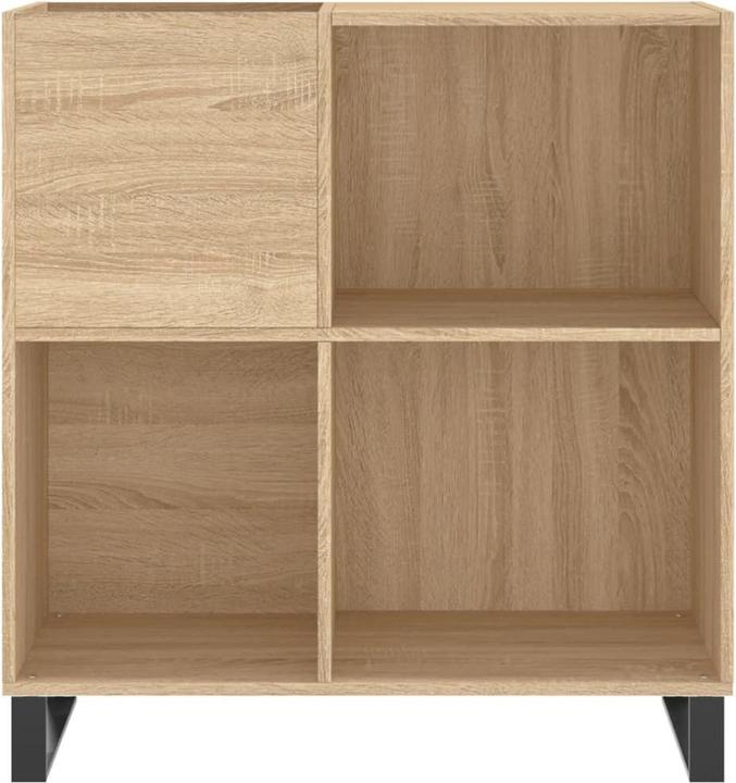 Image du produit VidaXL Plattenschrank Sonoma-Eiche 84,5x38x89 cm Holzwerkstoff
