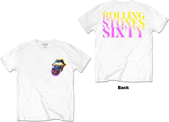 The Rolling Stones Sixty Gradient Text