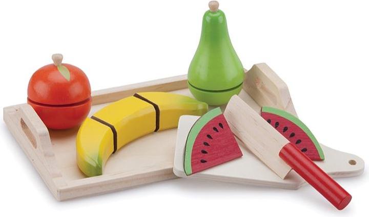 Produktbild New Classic Toys Obst schneiden inklusive Tablett