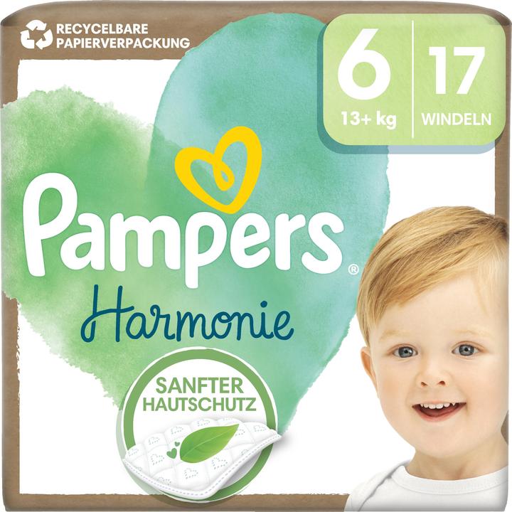 Actual product image Pampers Harmonie (Size 6, Pack, 17 Piece)