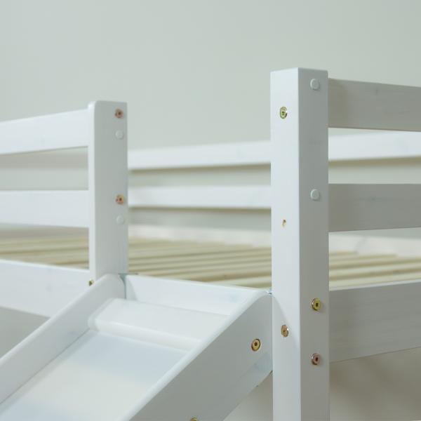 Immagine prodotto Homestyle4u Letto a soppalco con scivolo e torre (90 x 200 cm)