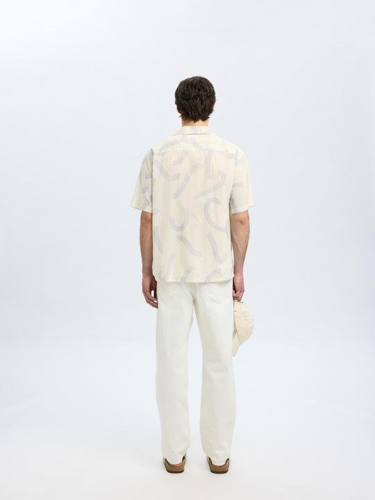 Produktbild Selected Homme Print Kurzarmhemd (L)