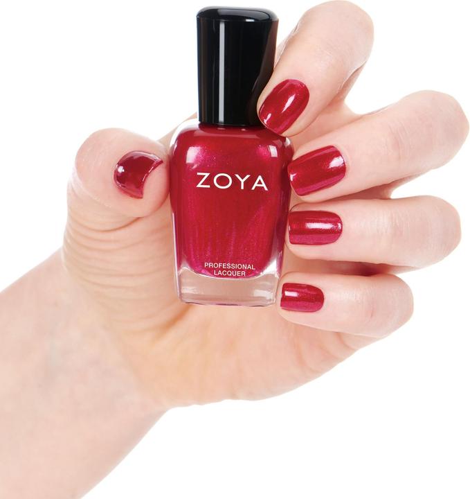 Actual product image Zoya ASH - Living cherry (Purple, Cherry red, Colour paint)