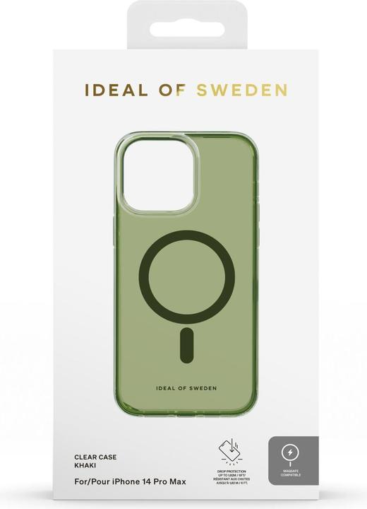 Produktbild iDeal Of Sweden Magsafe Designer Hard-Cover Khaki (Apple iPhone 14 Pro Max)