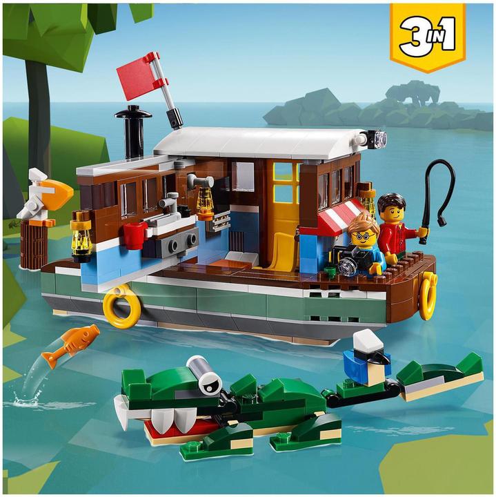 Image du produit LEGO Péniche (31093, LEGO Creator 3-in-1)