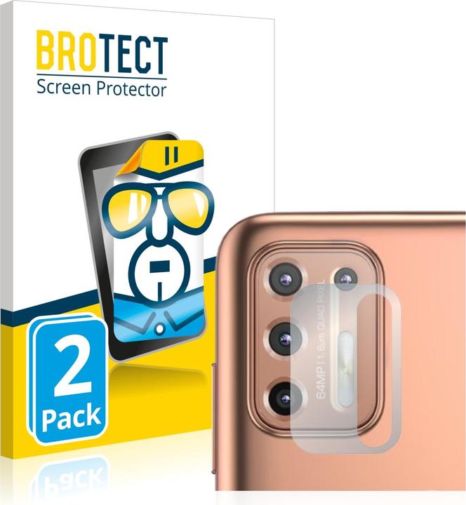 Produktbild BROTECT Schutzfolie Displayschutz Klar (2 Stück, Motorola Moto G9 Plus)