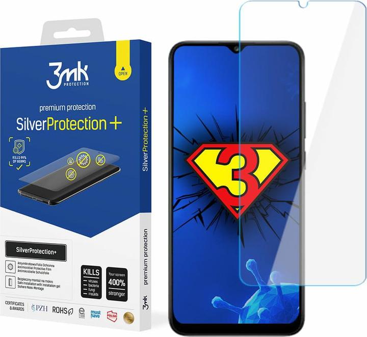 Produktbild 3MK SilverProtection+ Displayschutzfolie, Bildschirmschutzfolie (1 Stück, Samsung Galaxy A03s)